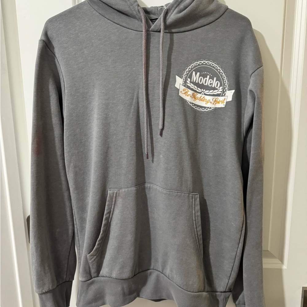 ModelCo Gray Sweater Cozy Cotton Blend